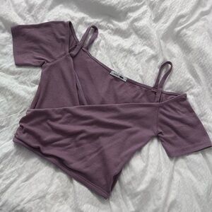 Fashion Nova off the shoulder crop top